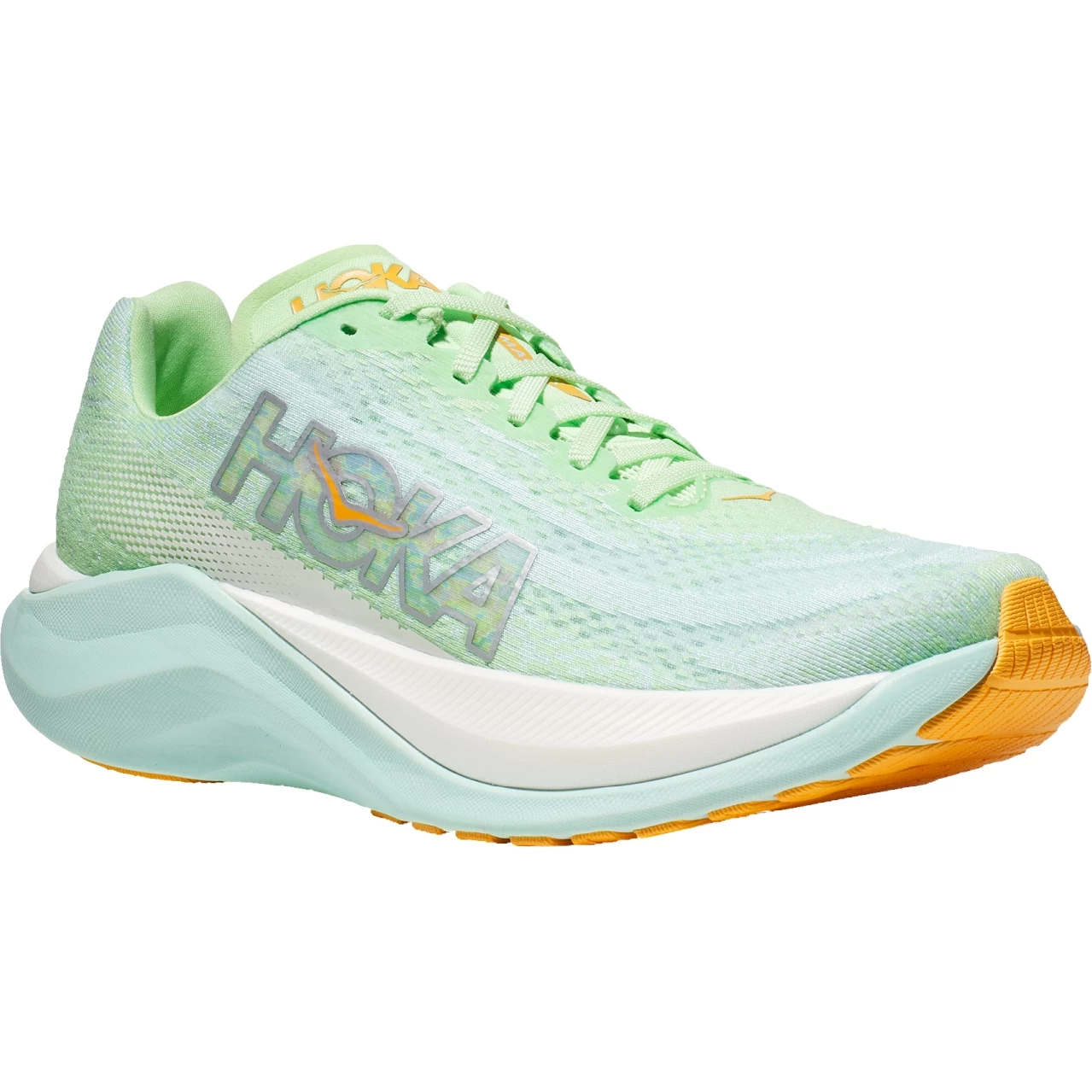 Hoka Mach X Hardloopschoenen Dames - Lime Glow / Sunlit Ocean 3 Hoka Mach X Hardloopschoenen Dames - Lime Glow / Sunlit Ocean