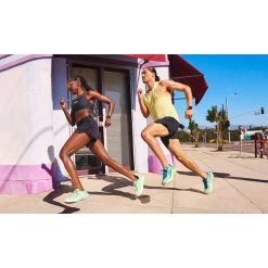 Hoka Mach X Hardloopschoenen Dames - Lime Glow / Sunlit Ocean 20 Hoka Mach X Hardloopschoenen Dames - Lime Glow / Sunlit Ocean -Sportschoenenwinkel hoka mach x1 1570195 1