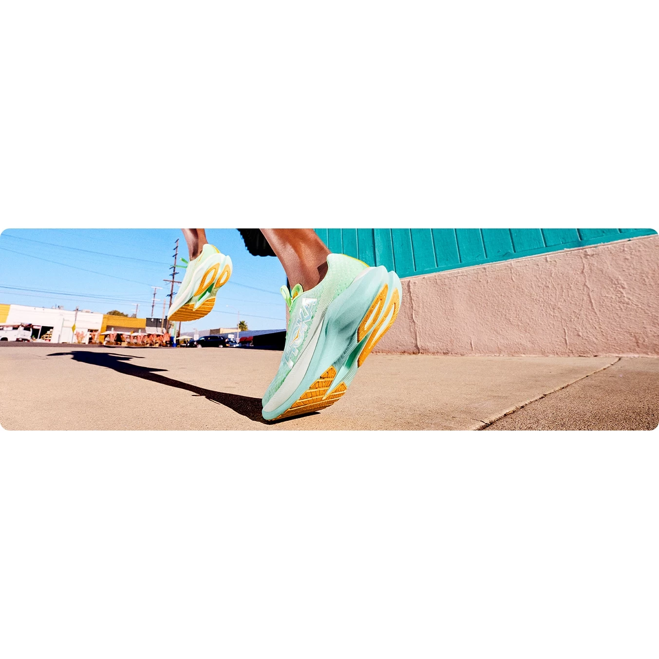 Hoka Mach X Hardloopschoenen Dames - Lime Glow / Sunlit Ocean 12 Hoka Mach X Hardloopschoenen Dames - Lime Glow / Sunlit Ocean - Afbeelding 10