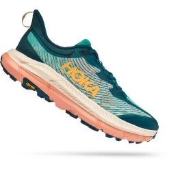 Hoka Mafate Speed 4 Hardloopschoenen Dames - Deep Teal / Water Garden -Sportschoenenwinkel hoka mafate speed 4 women s running shoes deep teal water garden 6 1240218