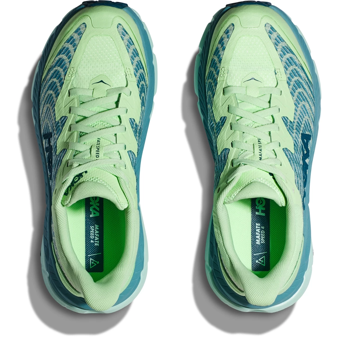 Hoka Mafate Speed 4 Hardloopschoenen Dames - Lime Glow / Ocean Mist 9 Hoka Mafate Speed 4 Hardloopschoenen Dames - Lime Glow / Ocean Mist - Afbeelding 7