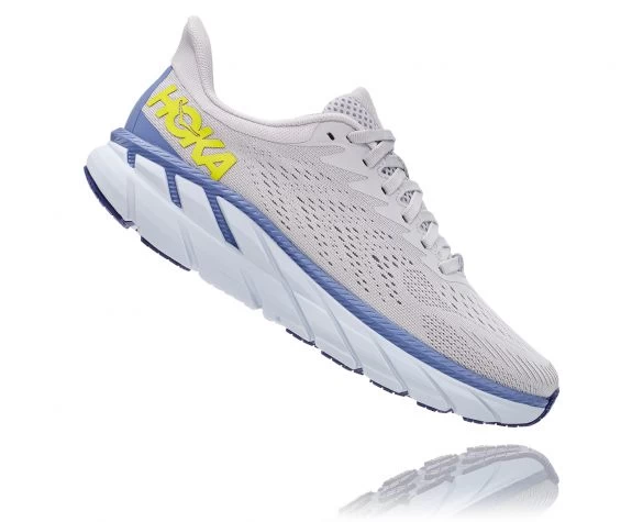 Hoka One One Clifton 7 Hardloopschoenen Wit Dames 6 Hoka One One Clifton 7 Hardloopschoenen Wit Dames - Afbeelding 4