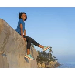 Hoka Clifton 8 Dames Hardloopschoenen - Summer Song / Ice Flow -Sportschoenenwinkel hoka one one clifton 8 womens running shoes aquarelle egshell blue 6 1019680