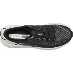 Hoka Rincon 3 Hardloopschoenen Heren - Zwart / Wit -Sportschoenenwinkel hoka one one rincon 3 running shoes black white 5 1046997