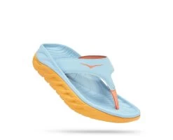 Hoka One One Hoka ORA Recovery Flip Slippers Blauw/oranje Dames
