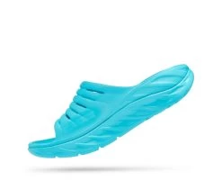 Hoka One One Hoka ORA Recovery Flip Slippers Blauw Heren -Sportschoenenwinkel hoka ora recovery slide 1134527 sbbb