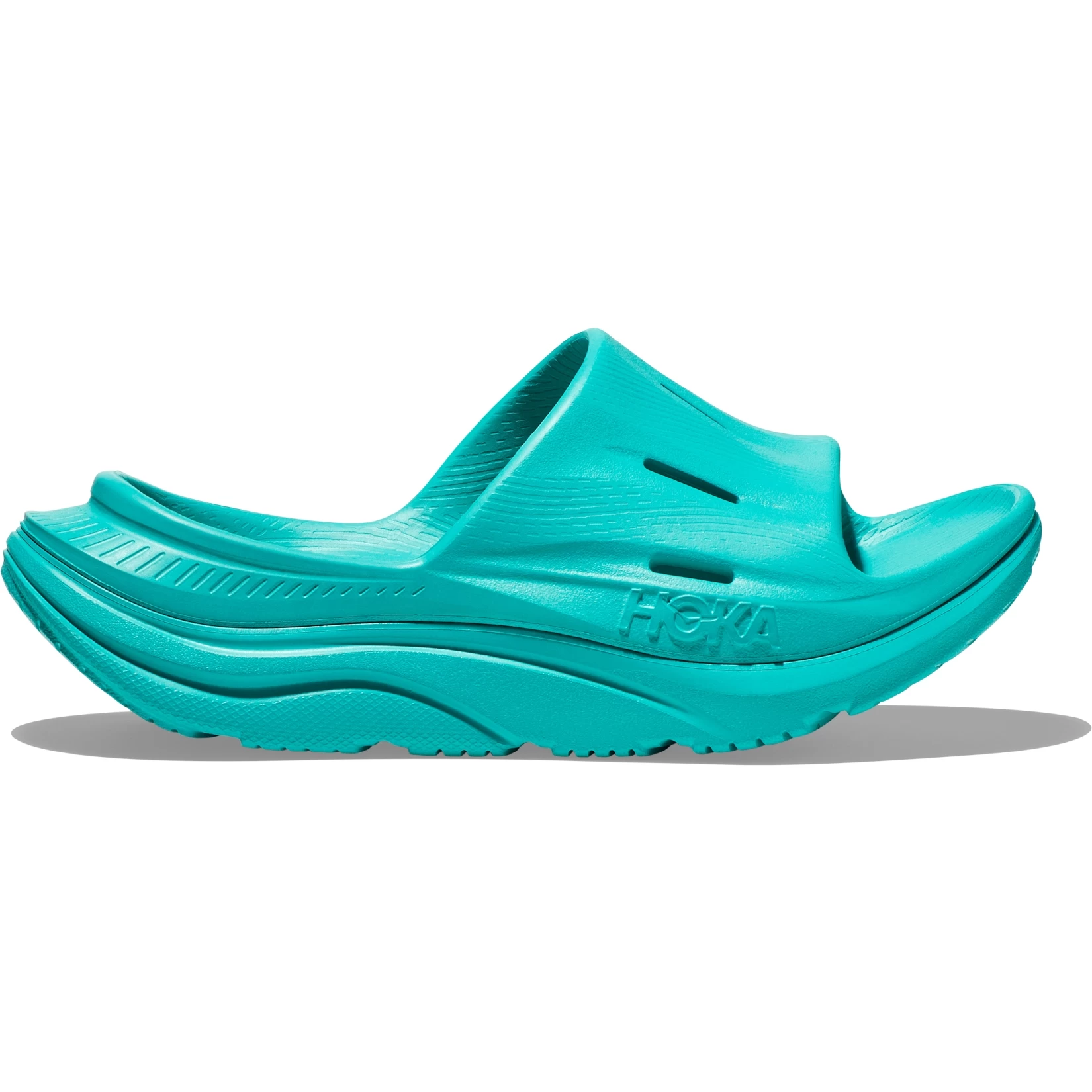 Hoka Ora Recovery Slide 3 Unixes Badslippers - Ceramic / Ceramic 4 Hoka Ora Recovery Slide 3 Unixes Badslippers - Ceramic / Ceramic - Afbeelding 2