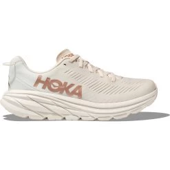 Hoka Rincon 3 Hardloopschoenen Dames - Eggnog / Rose Gold -Sportschoenenwinkel hoka rincon 3 womens running shoes eggnog rose gold 8 1503216
