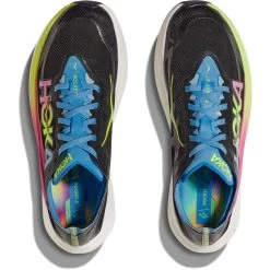 Hoka Rocket X 2 Unisex Hardloopschoenen - Zwart / Multi -Sportschoenenwinkel hoka rocket x 2 unisex running shoes black multi 7 1503266