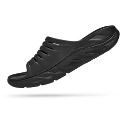 Hoka One One Hoka ORA Recovery Slide Slippers Zwart Unisex -Sportschoenenwinkel hoka slipper heren ora recovery slide 1134527 blk 04