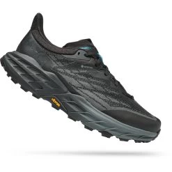 Hoka Speedgoat 5 GTX Hardloopschoenen - Zwart / Zwart -Sportschoenenwinkel hoka speedgoat 5 gtx running shoes black black 3 1240450