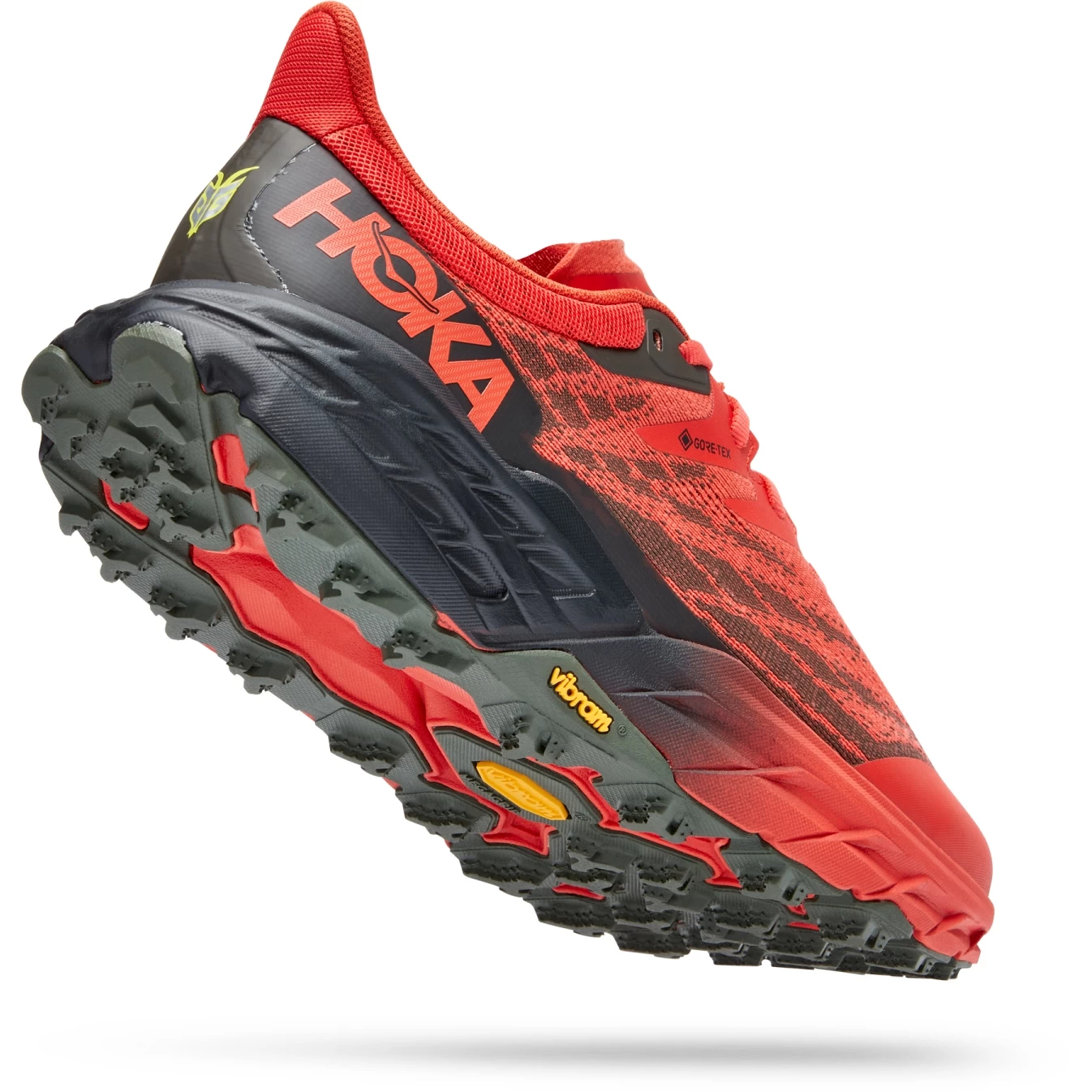 Hoka Speedgoat 5 GTX Hardloopschoenen - Fiesta / Thyme 4 Hoka Speedgoat 5 GTX Hardloopschoenen - Fiesta / Thyme - Afbeelding 2