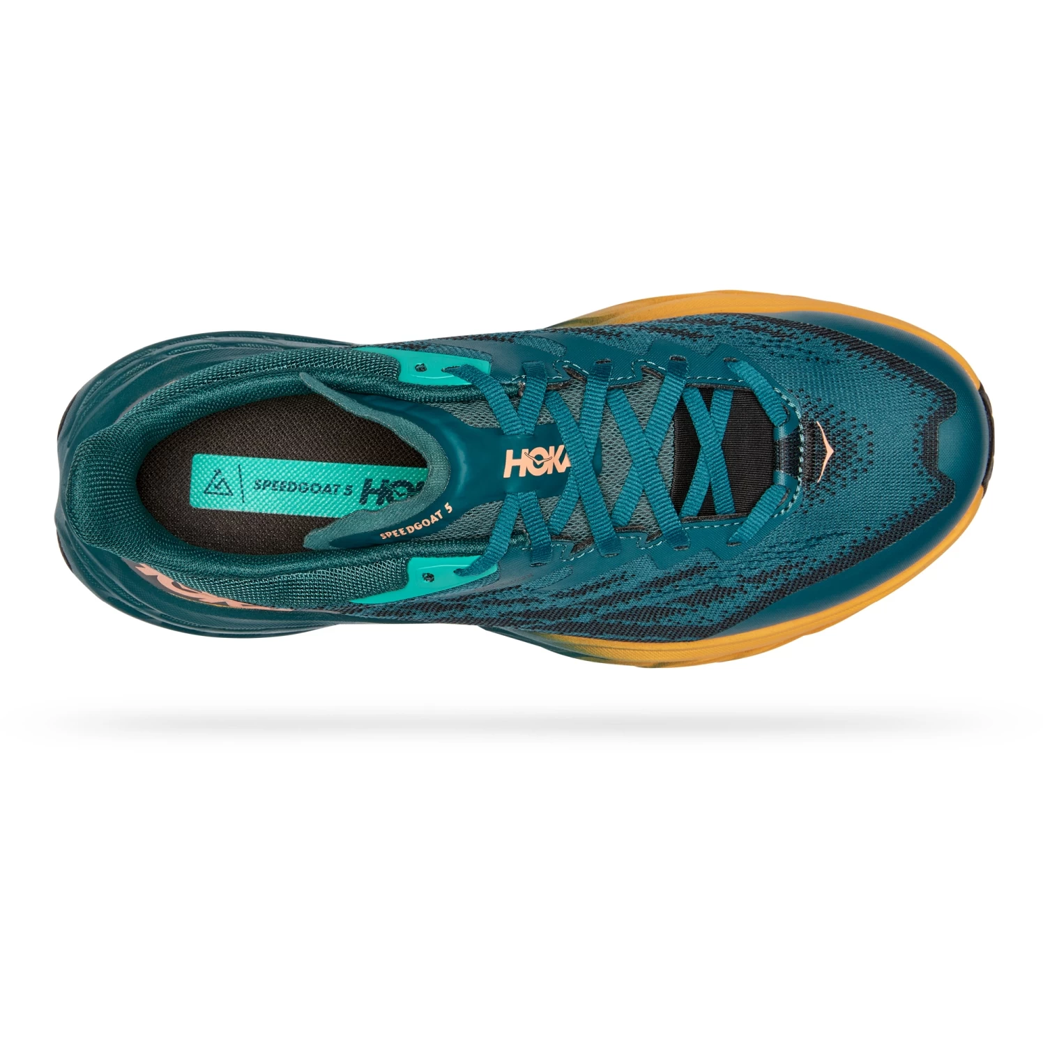 Hoka Speedgoat 5 GTX Dames Hardloopschoenen - Deep Teal / Zwart 9 Hoka Speedgoat 5 GTX Dames Hardloopschoenen - Deep Teal / Zwart - Afbeelding 7
