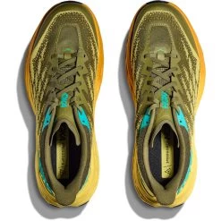 Hoka Speedgoat 5 Hardloopschoenen Heren - Avocado / Passion Fruit -Sportschoenenwinkel hoka speedgoat 5 running shoes avocado passion fruit 2 1377717