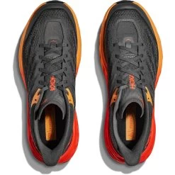 Hoka Speedgoat 5 Hardloopschoenen Heren - Castlerock / Flame -Sportschoenenwinkel hoka speedgoat 5 running shoes castlerock flame 1 1503355