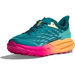 Hoka Speedgoat 5 Hardloopschoenen Heren - Deep Lake / Ceramic -Sportschoenenwinkel hoka speedgoat 5 running shoes deep lake ceramic 1 1364859