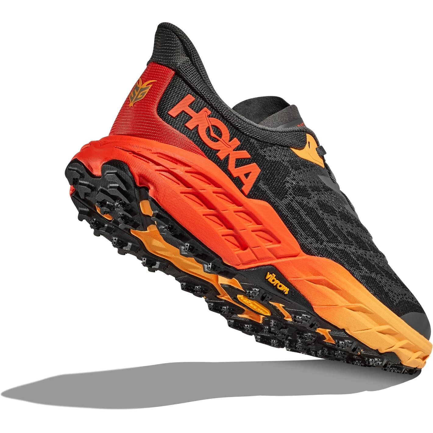 Hoka Speedgoat 5 Wide Hardloopschoenen - Castlerock / Flame 7 Hoka Speedgoat 5 Wide Hardloopschoenen - Castlerock / Flame - Afbeelding 5