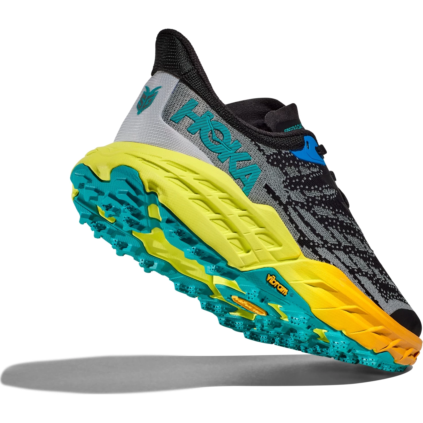 Hoka Speedgoat 5 Hardloopschoenen Dames - Zwart / Evening Primrose 5 Hoka Speedgoat 5 Hardloopschoenen Dames - Zwart / Evening Primrose - Afbeelding 3