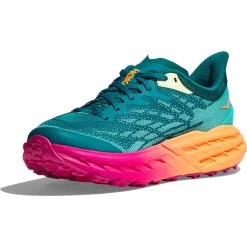 Hoka Speedgoat 5 Hardloopschoenen Dames - Deep Lake / Ceramic -Sportschoenenwinkel hoka speedgoat 5 women s running shoes deep lake ceramic 1 1364855