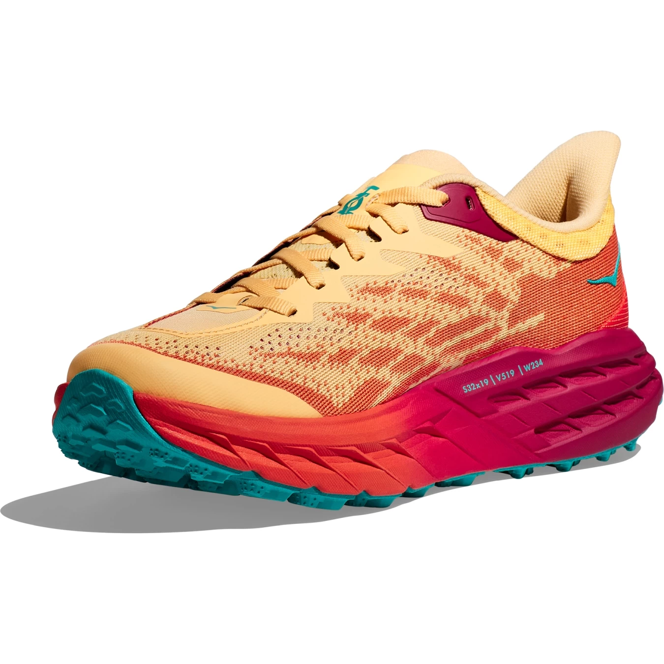 Hoka Speedgoat 5 Hardloopschoenen Dames - Impala / Flame 4 Hoka Speedgoat 5 Hardloopschoenen Dames - Impala / Flame - Afbeelding 2