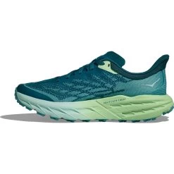 Hoka Speedgoat 5 Hardloopschoenen Dames - Deep Lagoon / Ocean Mist -Sportschoenenwinkel hoka speedgoat 5 womens running shoes deep lagoon ocean mist 7 1503319