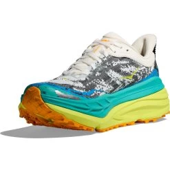 Hoka Stinson 7 Hardloopschoenen Heren - Wit / Evening Primrose -Sportschoenenwinkel hoka stinson 7 running shoes white evening primrose 3 1527493