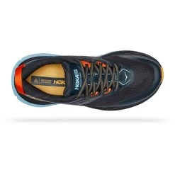 Hoka Stinson 6 Hardloopschoenen - Blue Graphite / Summer Song -Sportschoenenwinkel hoka stinson atr 6 running shoes blue graphite summer song 4 1240564