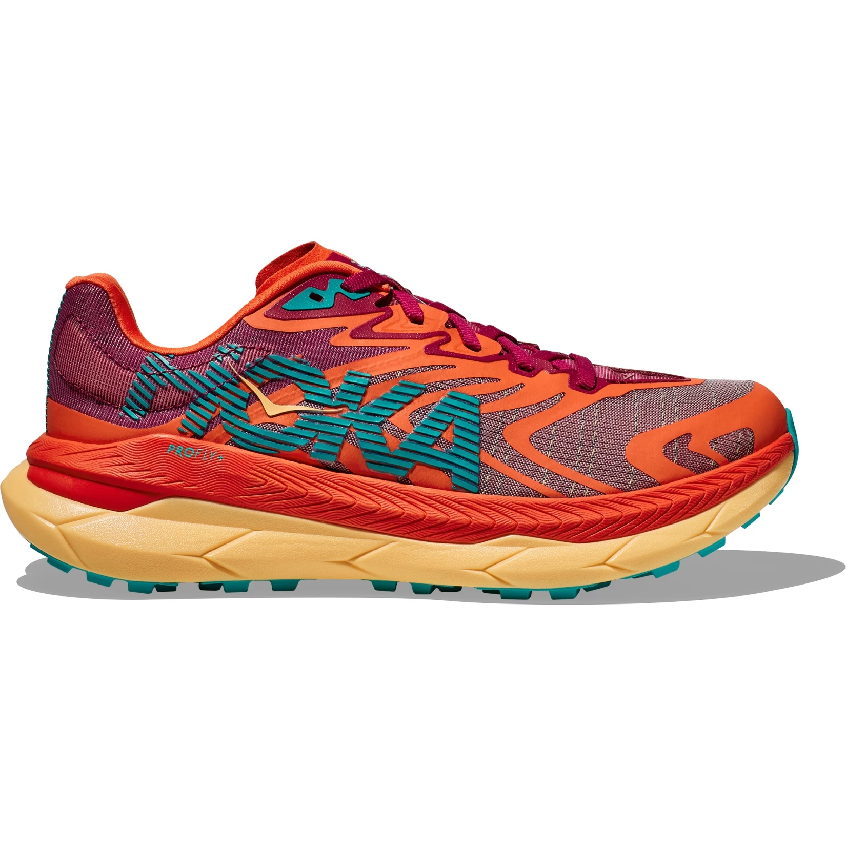 Hoka Tecton X 2 Dames Hardloopschoenen - Cherries Jubilee / Flame 4 Hoka Tecton X 2 Dames Hardloopschoenen - Cherries Jubilee / Flame - Afbeelding 2