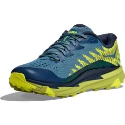 Hoka Torrent 3 Hardloopschoenen Heren - Bluesteel / Dark Citron -Sportschoenenwinkel hoka torrent 3 running shoes bluesteel dark citron 4 1377768