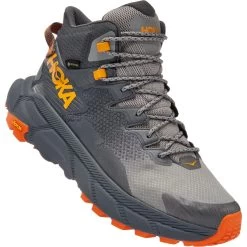 Hoka Trail Code GTX Wandelboots Heren - Castlerock / Persimmon Orange