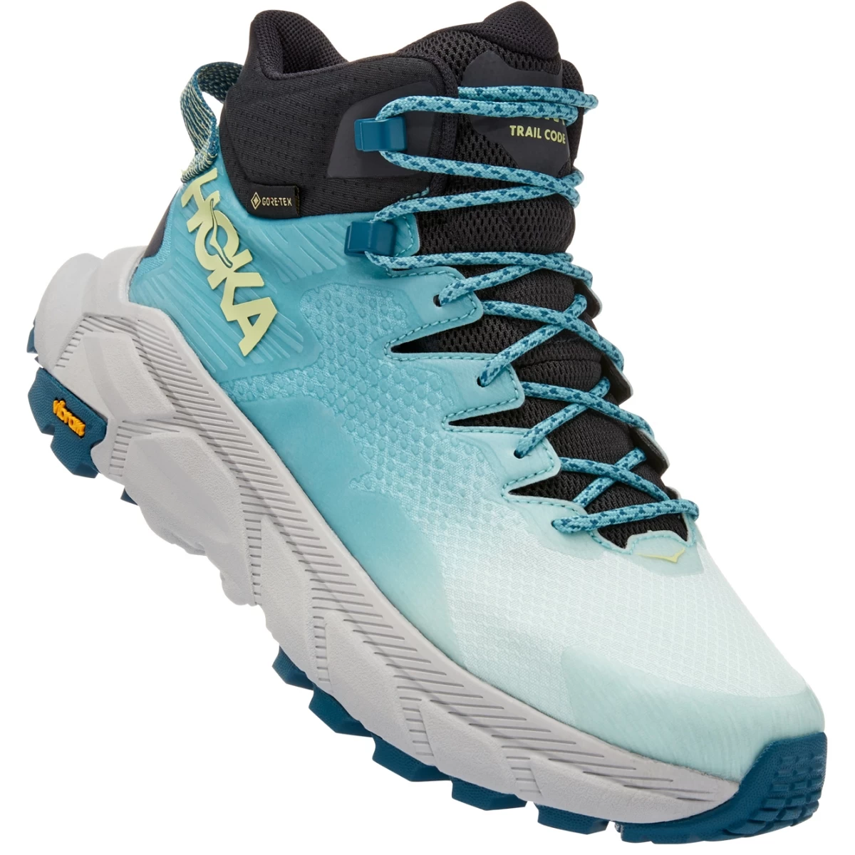 Hoka Trail Code GTX Wandelboots Dames - Blue Glass / Coastal Shade 3 Hoka Trail Code GTX Wandelboots Dames - Blue Glass / Coastal Shade