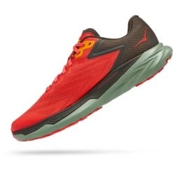 Hoka Zinal Hardloopschoenen - Fiesta / Black Olive -Sportschoenenwinkel hoka zinal running shoes fiesta black olive 3 1240688