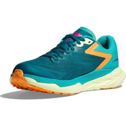 Hoka Zinal Dames Hardloopschoenen - Deep Lake / Ceramic -Sportschoenenwinkel hoka zinal women s running shoes deep lake ceramic 4 1364876
