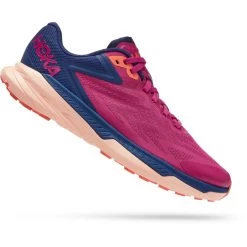 Hoka Zinal Dames Hardloopschoenen - Festival Fuchsia / Bellwether Blue -Sportschoenenwinkel hoka zinal women s running shoes festival fuchsia bellwether blue 8 1240657