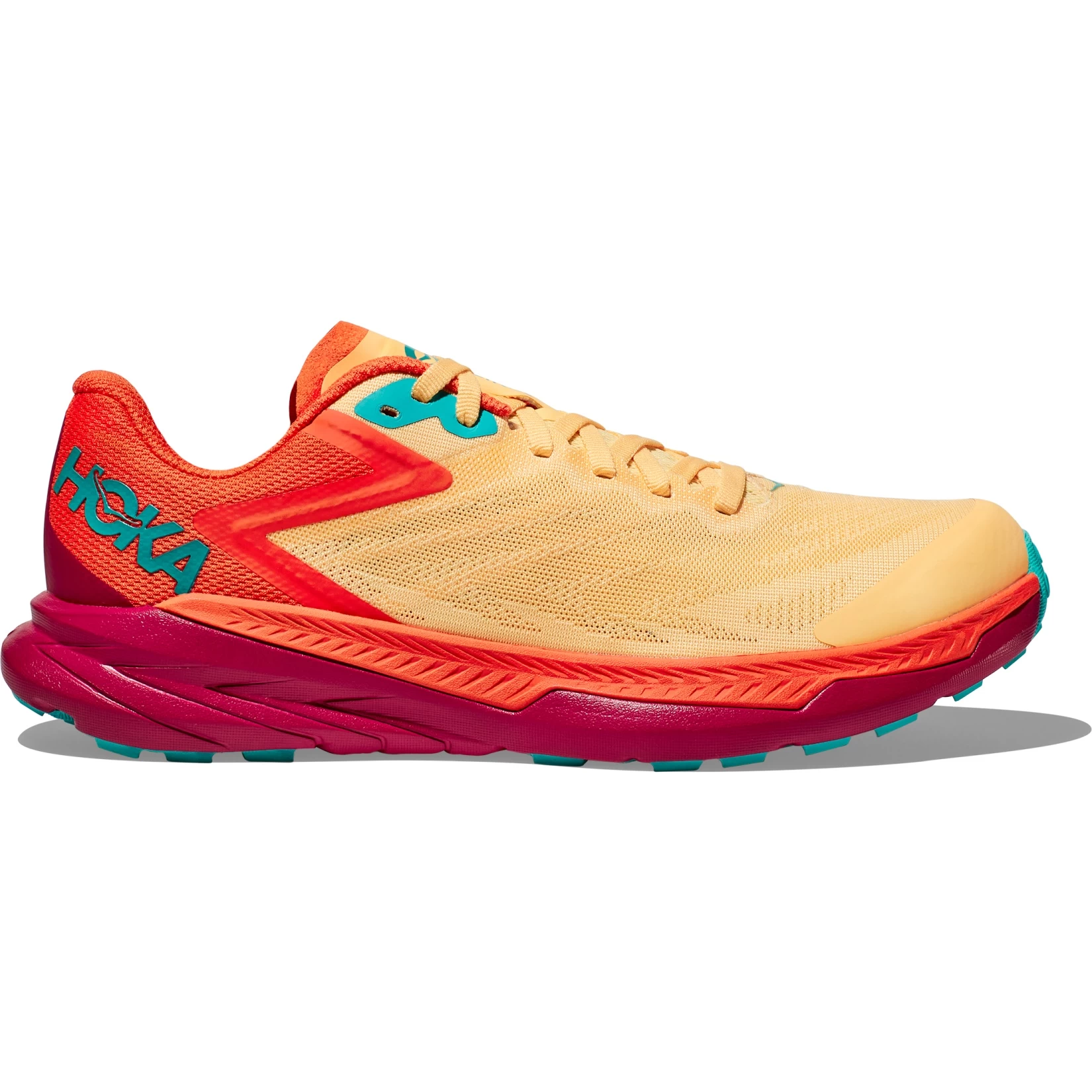 Hoka Zinal Dames Hardloopschoenen - Impala / Flame 4 Hoka Zinal Dames Hardloopschoenen - Impala / Flame - Afbeelding 2