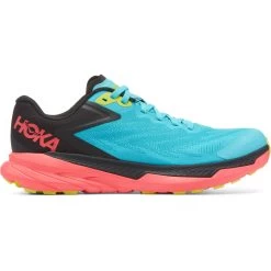 Hoka Zinal Dames Hardloopschoenen - Scuba Blue / Diva Pink -Sportschoenenwinkel hoka zinal women s running shoes scuba blue diva pink 6 1240668
