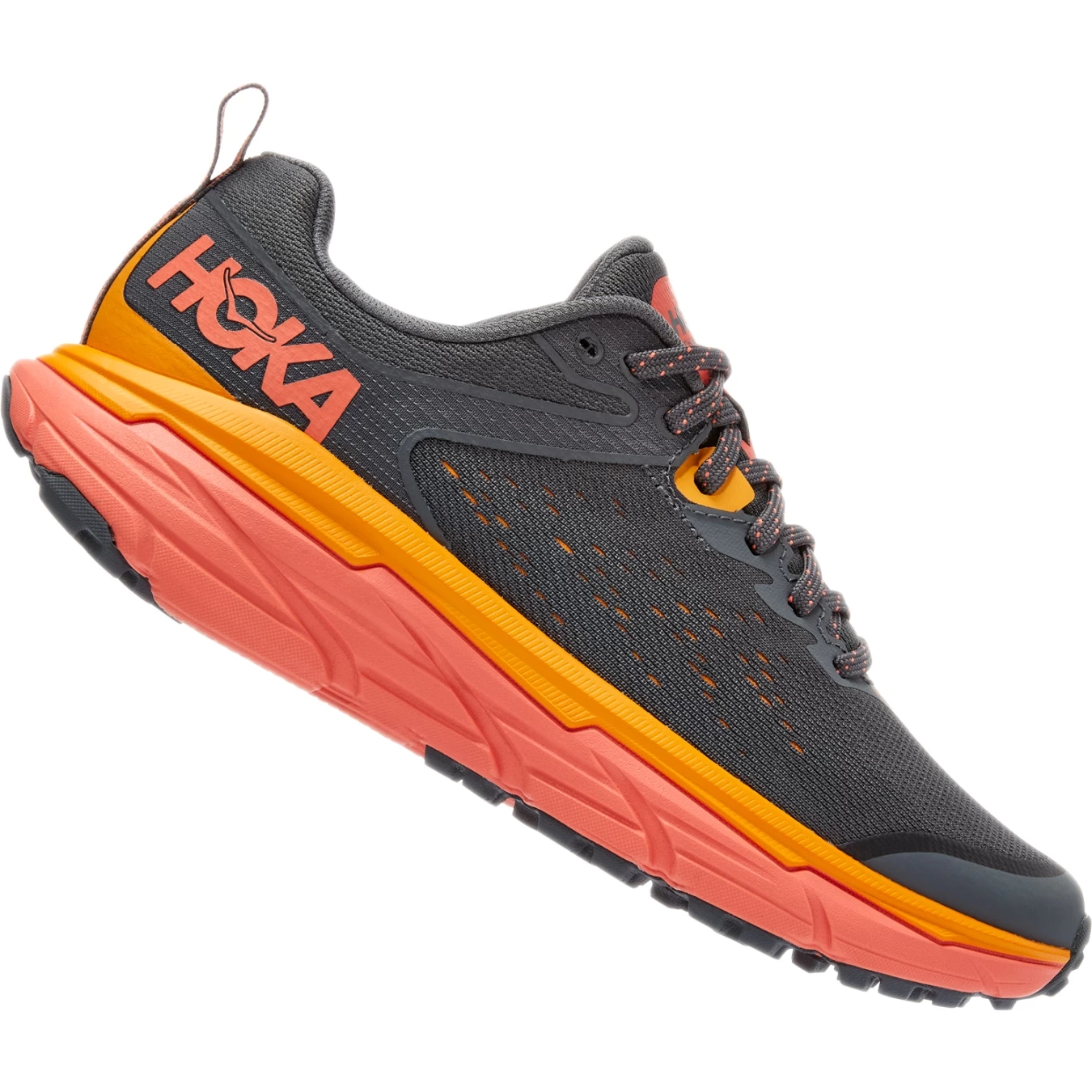Hoka Challenger 6 Dames Hardloopschoenen - Castlerock / Camellia 3 Hoka Challenger 6 Dames Hardloopschoenen - Castlerock / Camellia