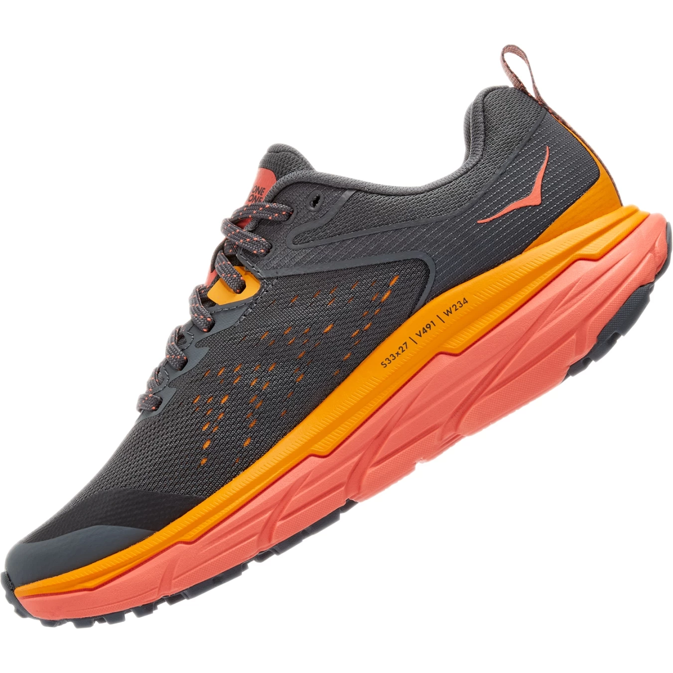 Hoka Challenger 6 Dames Hardloopschoenen - Castlerock / Camellia 4 Hoka Challenger 6 Dames Hardloopschoenen - Castlerock / Camellia - Afbeelding 2